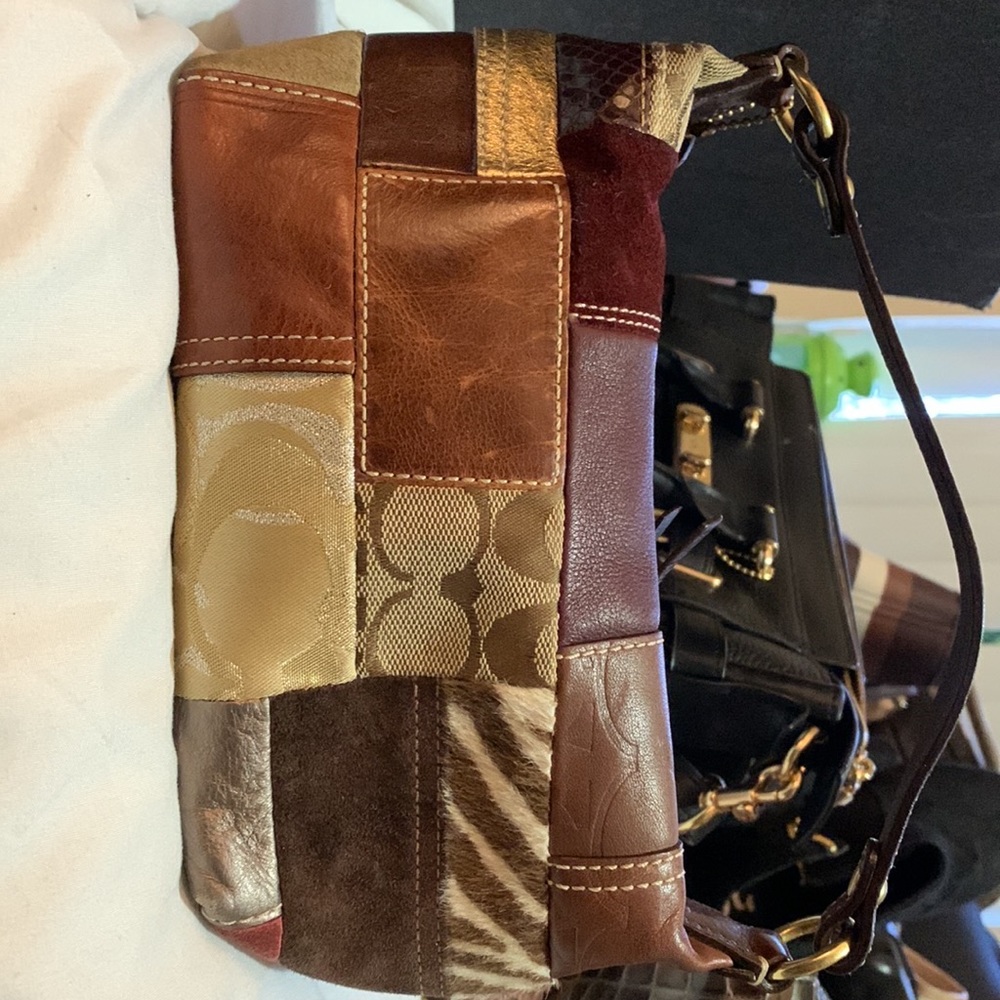 COACH.  Limited Edition Hand Held Satchel.  No signs of wear at all. A Gem 🎁🔥